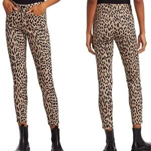 The Charlie high rise skinny ankle Joe’s jean‎ cheetah print NWT